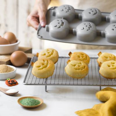 Molde silicona Calabazas Halloween 6 cav