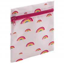 Bolsa meriendas con cremallera Arco�ris