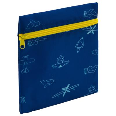 Bolsa meriendas con cremallera Aeroplane