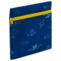 Bolsa meriendas con cremallera Aeroplane