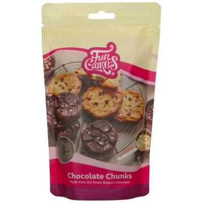 Pepitas chocolate con leche Chunks Funcakes 350 g