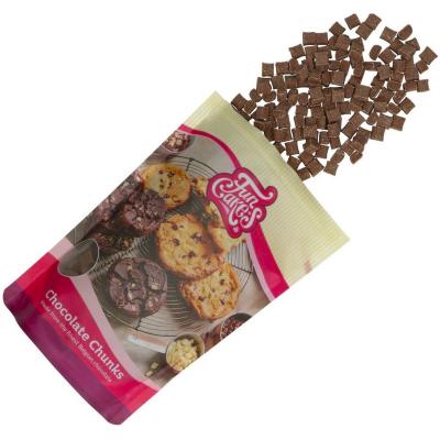 Pepitas chocolate con leche Chunks Funcakes 350 g