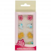 Set 8 decoraciones de azcar Vida Marina