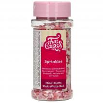 Sprinkles Mini Corazones rosa/blanco/rojo 60 g