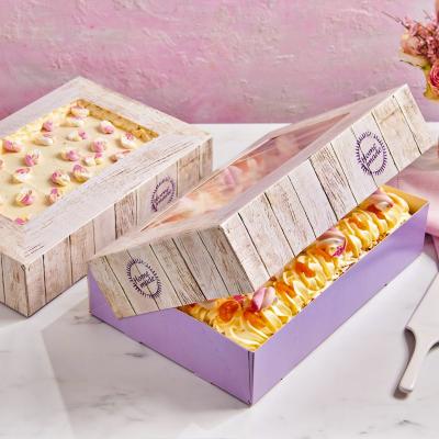 Set 2 cajas para pasteles Pure 36x25x8 cm
