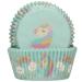 Papel cupcakes x48 Unicornio