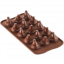 Molde bombones silicona 3D Mr&Mrs Brown x15
