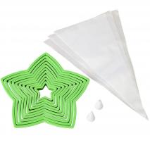 Set 15 piezas corta galletas �rbol de Navidad