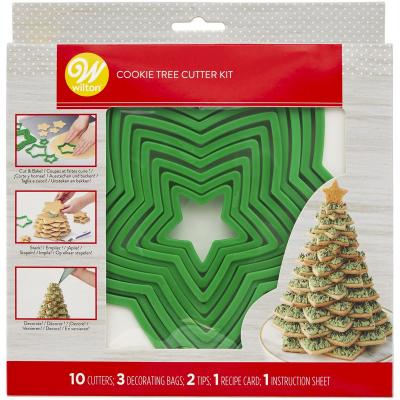 Set 15 piezas corta galletas �rbol de Navidad