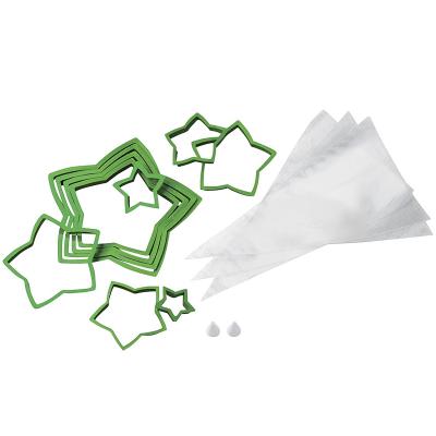 Set 15 piezas corta galletas �rbol de Navidad