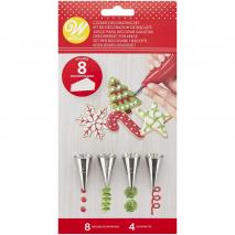 Set 8 piezas decoraci�n galletas navidad
