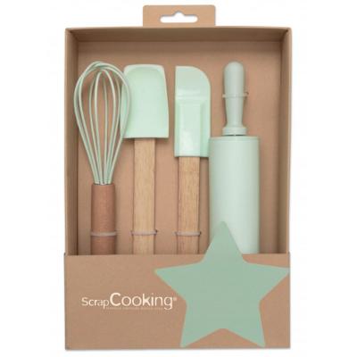 Juego 4 utensilios para Pasteler�a Mint