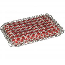 Fregall silicona amb malla acer inox Lodge