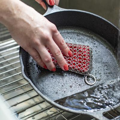 Estropajo silicona con malla de acero Lodge