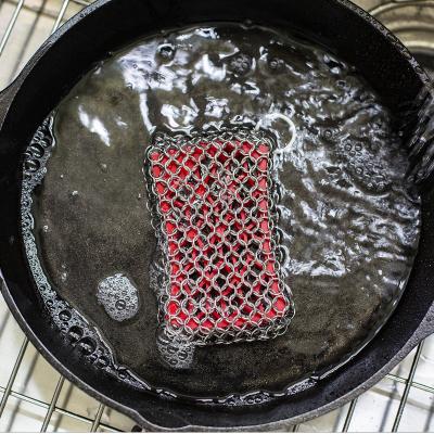 Estropajo silicona con malla de acero Lodge