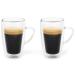 Set 2 vaso caf cortado trmico doble pared 100 ml
