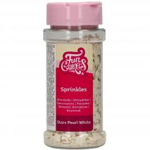 Sprinkles Estrellas perladas blancas 60g