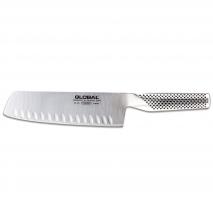 Cuchillo vegetales alveolado Global 18 cm