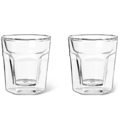 2 Tazas espresso t�rmicas doble cristal