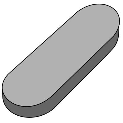 Molde turr�n oval