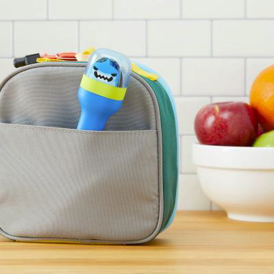 Juego 3 cubiertos infantiles con funda Tibur�n