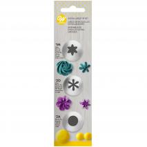 Set 3 boquillas Wilton n� 1M, 2D, 2A