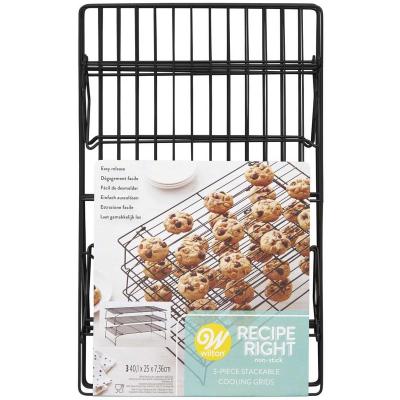 Set 3 rejas enfriadoras antiadherentes Wilton