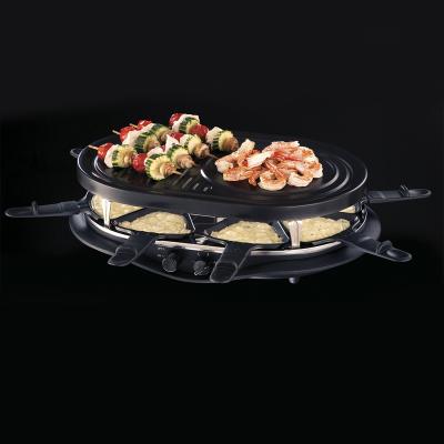 Multi Raclette piedra, grill y crepes 8 p. Fiesta