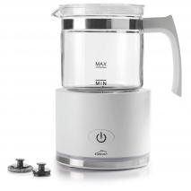 Espumador y calentador de leche el�ctrico cristal