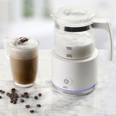 Espumador y calentador de leche el�ctrico cristal