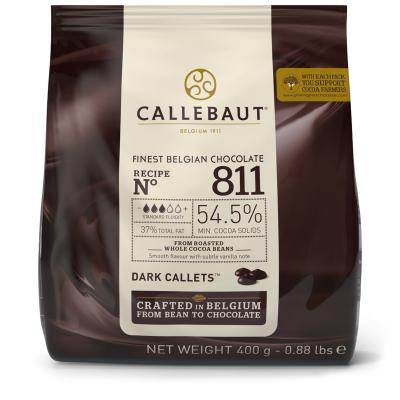 Cobertura xocolata negre Callebaut 811 54,5% 400 g