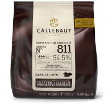Cobertura xocolata negre Callebaut 811 54,5% 400 g