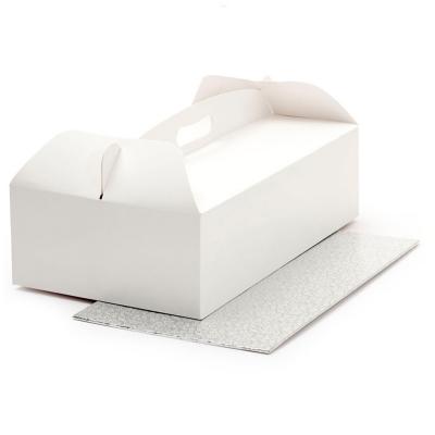 Caja para pasteles con asa y base 36x21x12
