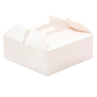 Caja para pasteles con asa