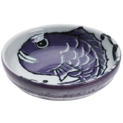 Cuenco mini pez 9,5 cm purple