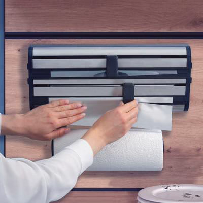 Portarrollos de pared Parat acero inoxidable