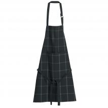 Delantal algod�n reciclado Doha negro