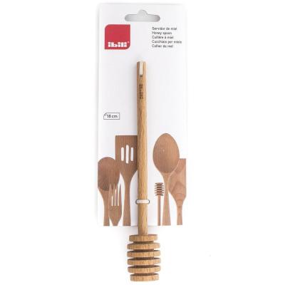 Cuchara para miel de madera 18 cm