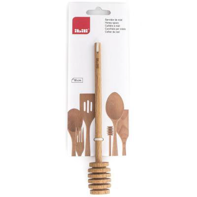 Cuchara para miel de madera 18 cm