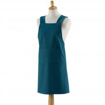 Delantal algodn reciclado Gen nippon azul real
