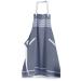 Delantal 100% algodn Ares azul