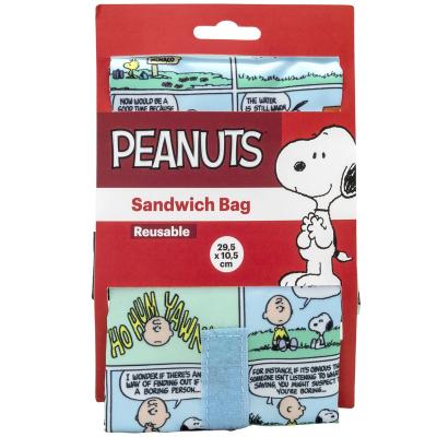 Bolsa bocata Snoopy reutilizable