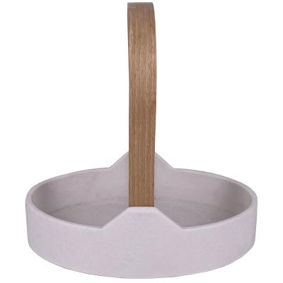 Bandeja soporte aceiteras doble K�nia m�rmol haya