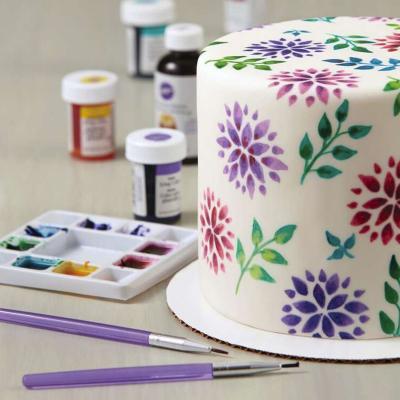 Juego 5 pinceles decoraci�n Wilton