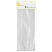 Set 25 bolsas galletas transparentes Fiesta