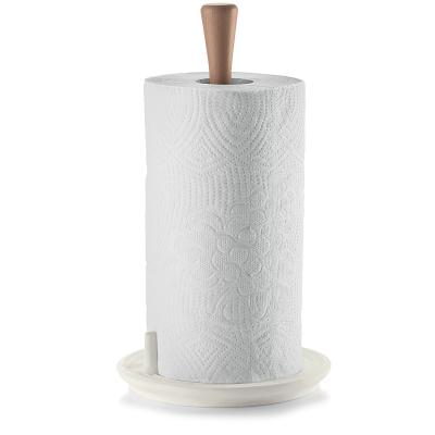 Portarrollos papel cocina universal Tierra milk