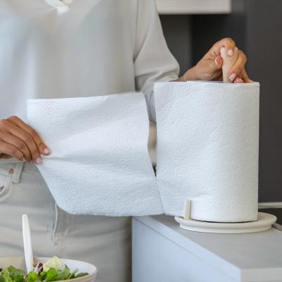 Portarrollos papel cocina universal Tierra milk