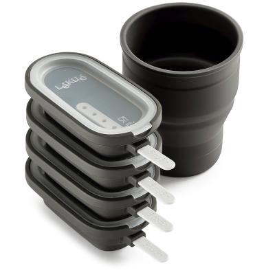 Set 4 moldes helado magnum Creamy Lekue