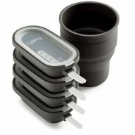 Set 4 moldes helado magnum Creamy Lekue