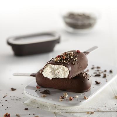 Set 4 moldes helado magnum Creamy Lekue